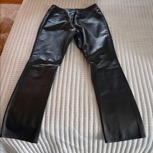 XOXO Black Leather Pants